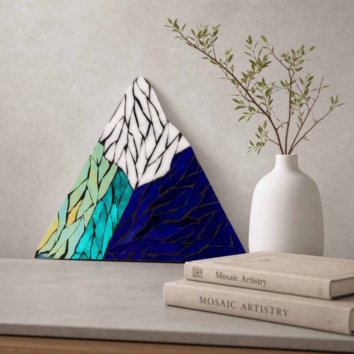 Steady Mountain Glass Mosaic Art Kit