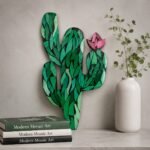 Blooming Cactus Glass Mosaic Art Kit