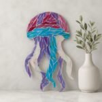 Gentle Jellyfish Glass Mosaic Art Kit