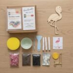 Graceful Flamingo Glass Mosaic Art Kit
