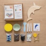 Ocean Dolphin Glass Mosaic Art Kit