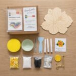 Sunny Hibiscus Glass Mosaic Art Kit