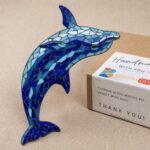 Ocean Dolphin Glass Mosaic Art Kit
