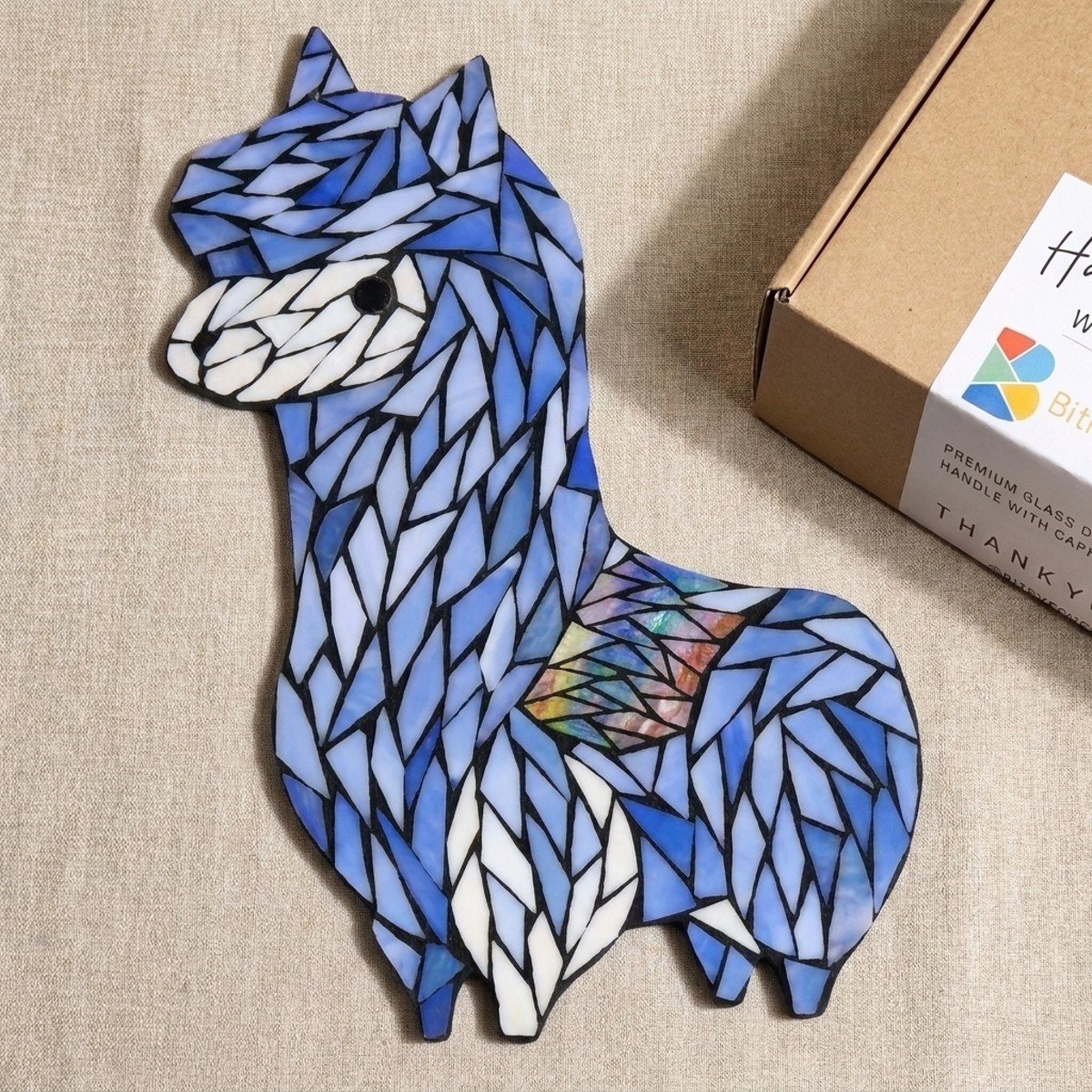 Gentle Alpaca Mosaic Art Kit