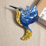 Graceful Hummingbird Mosaic Art Kit