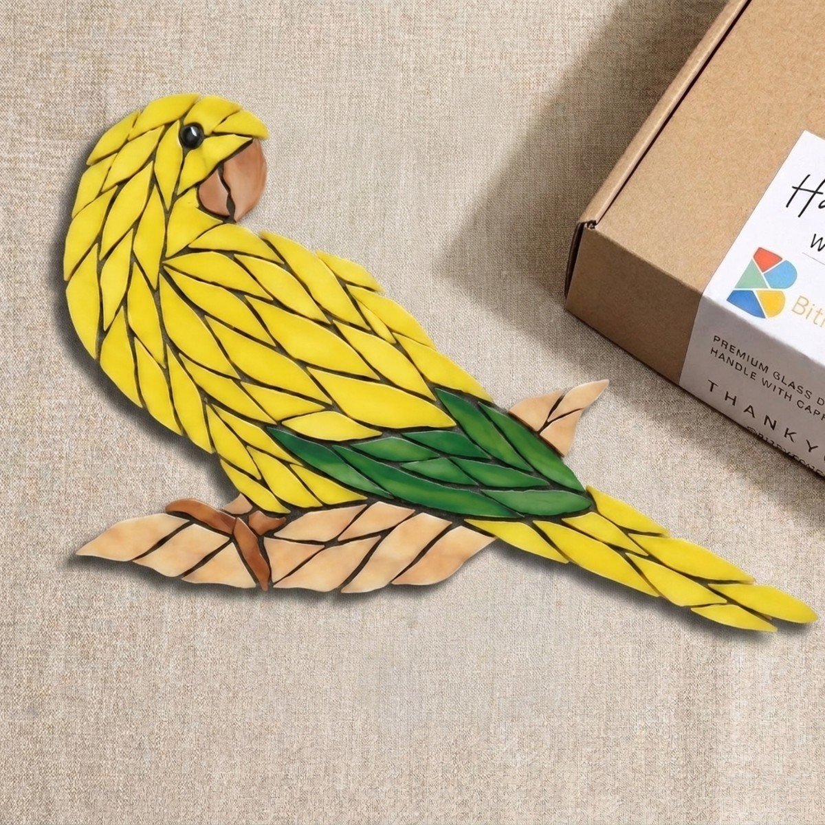 Sunny Parrot Mosaic Art Kit