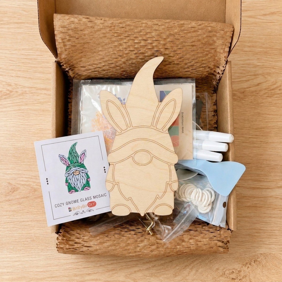 Cozy Gnome Mosaic Art Kit