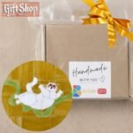 Playful White Cat Mosaic Art Kit