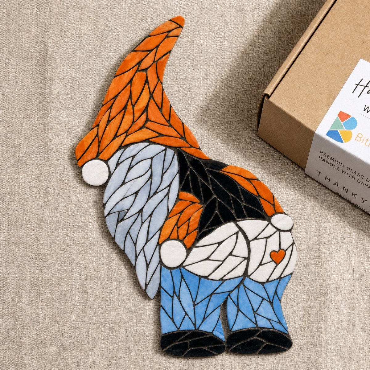 Playful Gnome Mosaic Art Kit