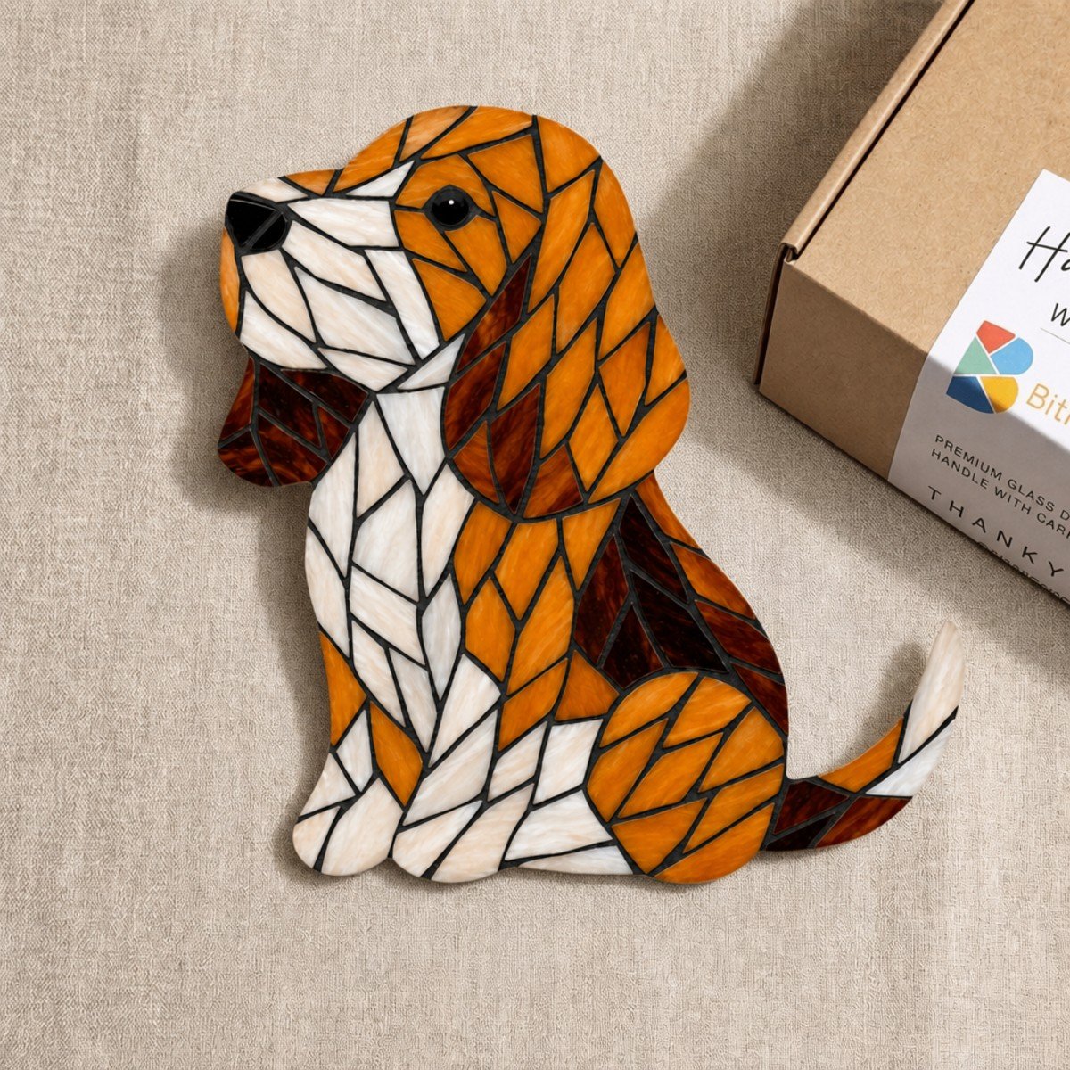 Loyal Beagle Mosaic Art Kit