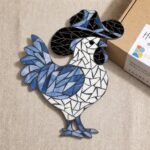 Country Rooster Mosaic Art Kit