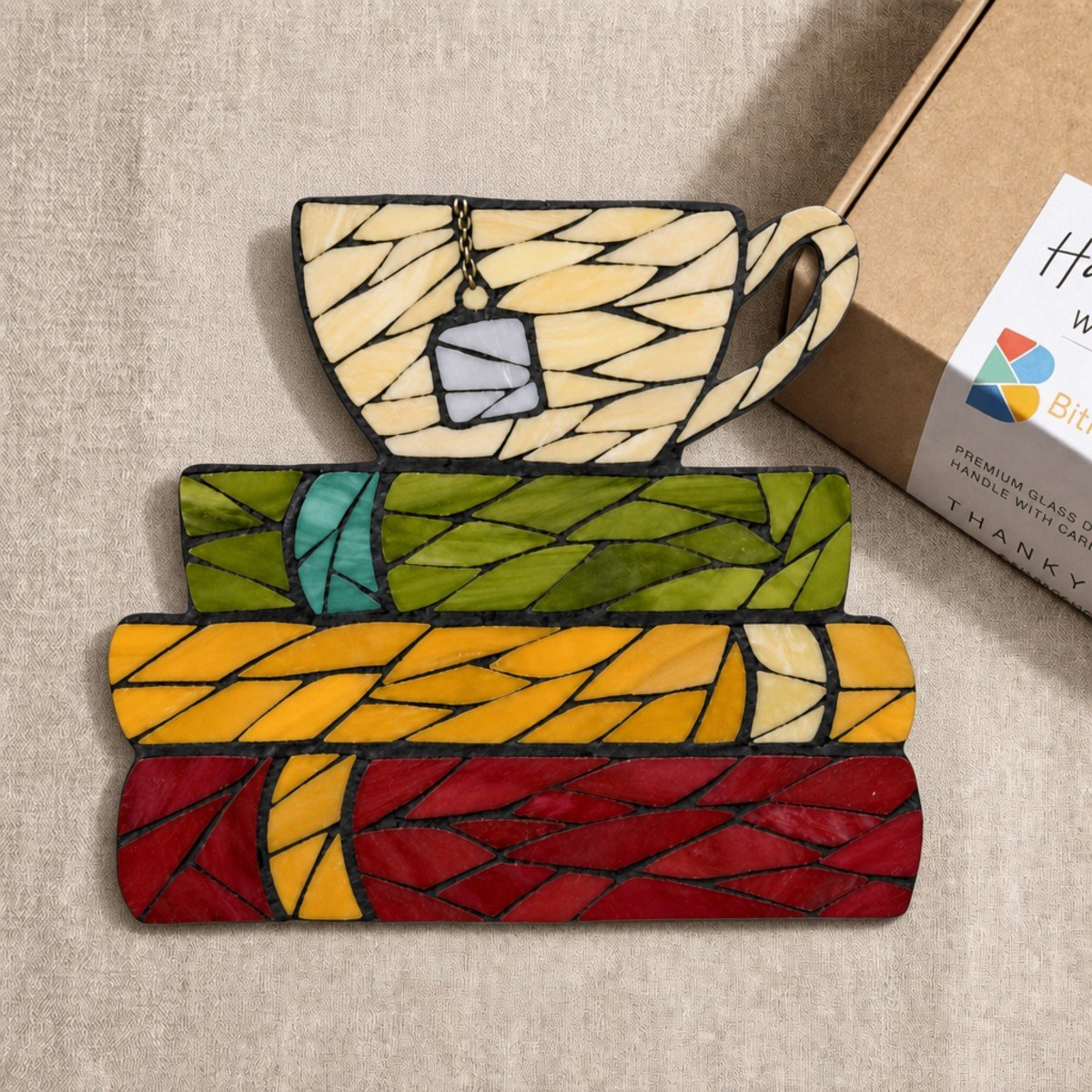 Cozy Reader Mosaic Art Kit