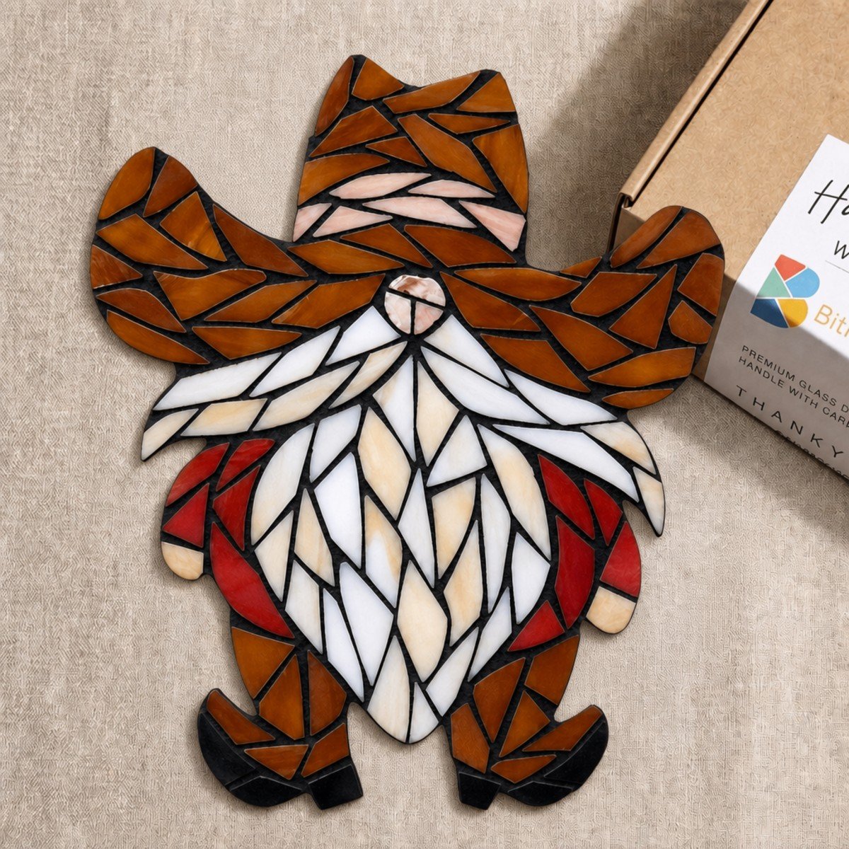 Cowboy Gnome Mosaic Art Kit