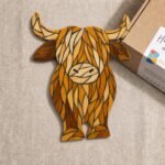 Highland Cow Mosaic Art Kit