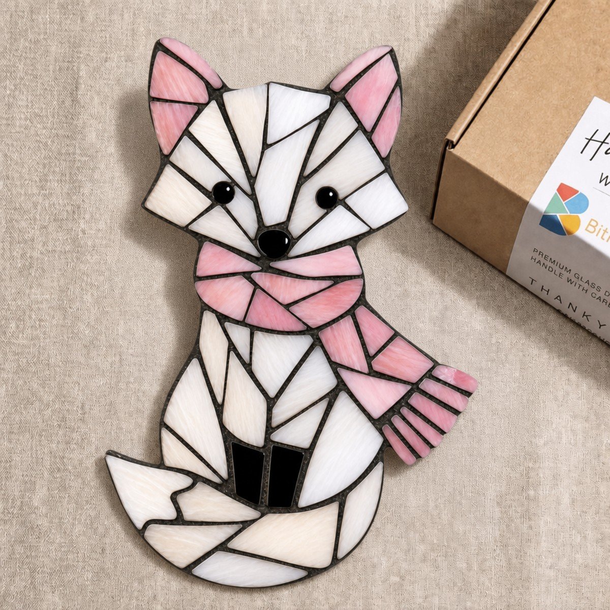 Cozy Fox Mosaic Art Kit