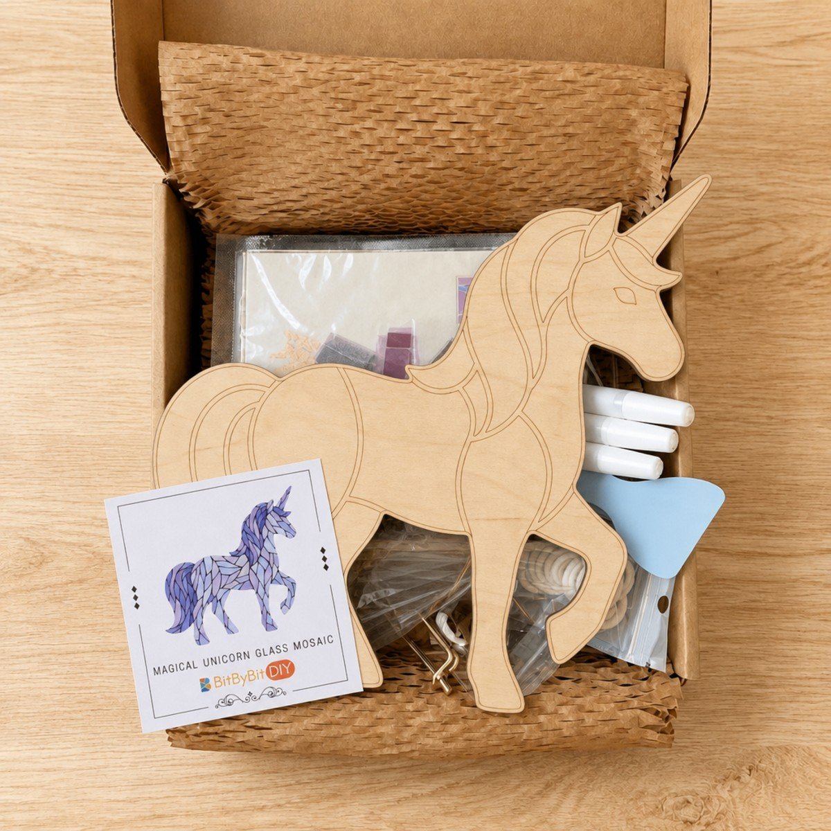 Magical Unicorn Mosaic Art Kit