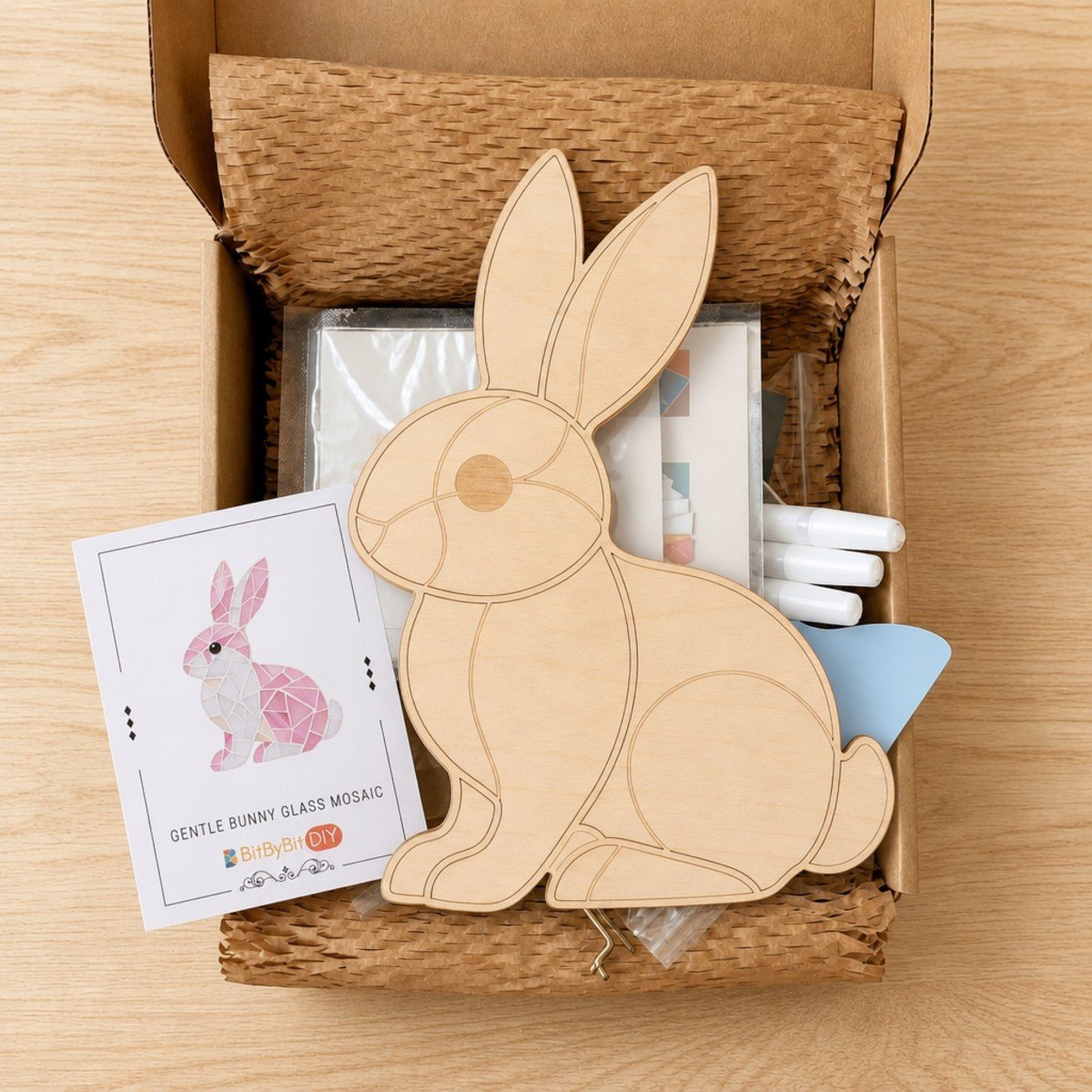 Gentle Bunny Mosaic Art Kit