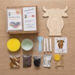 Highland Cow Mosaic Art Kit