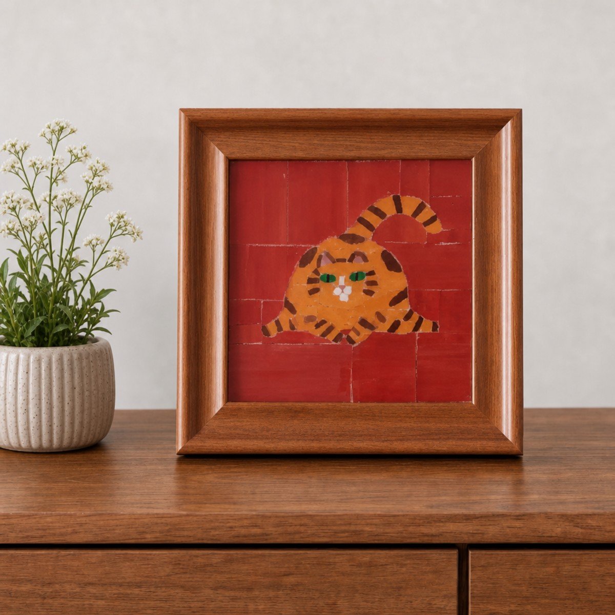 Chubby Cat Mosaic Art Kit