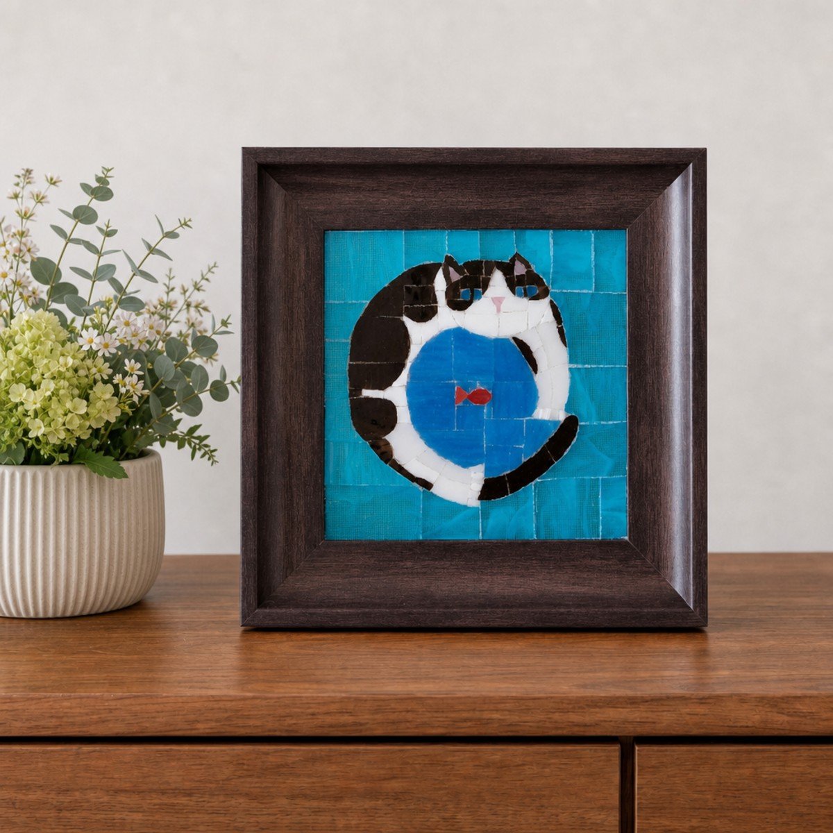 Curious Cat Mosaic Art Kit