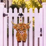 Gentle Highland Cow Glass Mosaic Art Kit