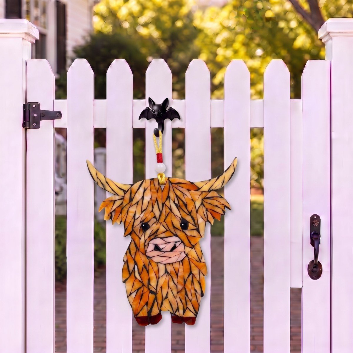 Gentle Highland Cow Glass Mosaic Art Kit