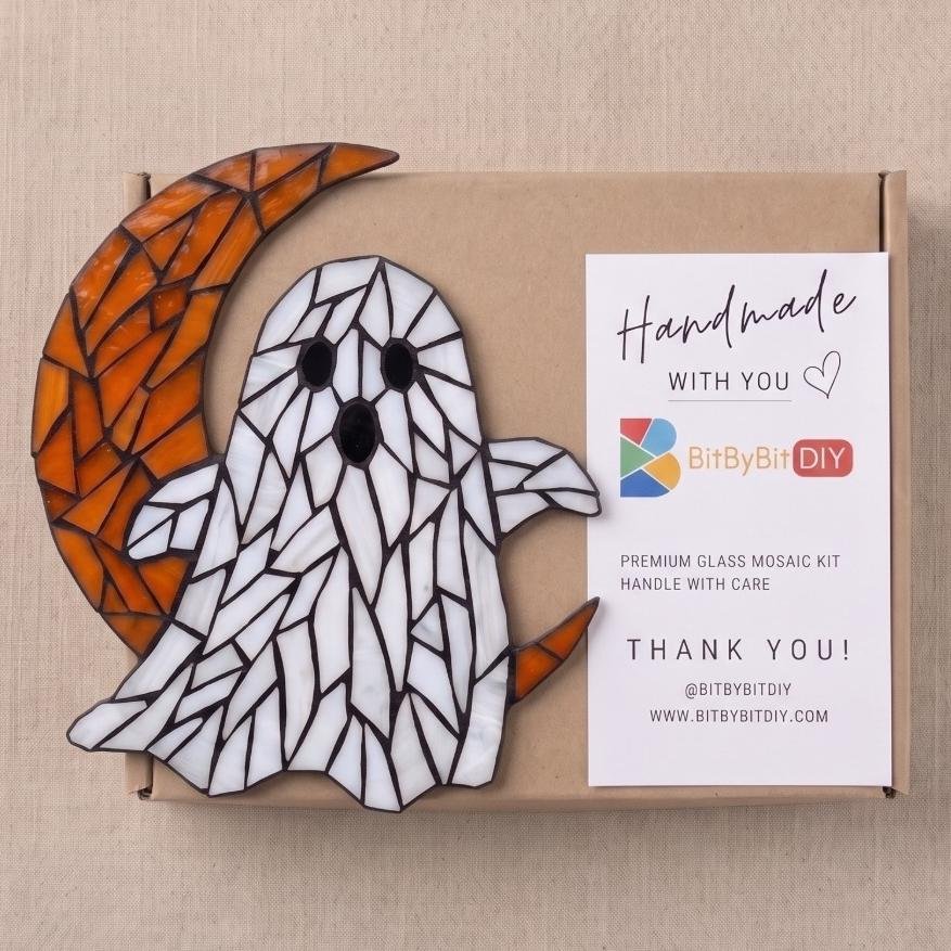Moonlight Ghost Mosaic Art Kit