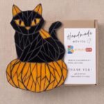 Autumn Cat Mosaic Art Kit