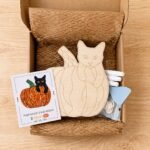 Pumpkin Cat Mosaic Art Kit