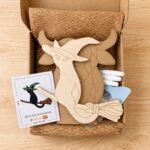 Witch Cat Mosaic Art Kit