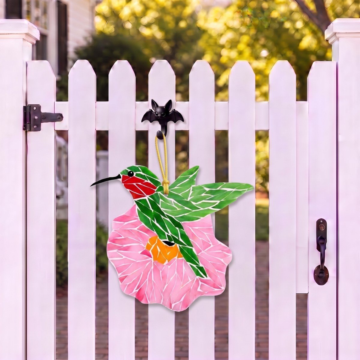 Hovering Hummingbird Glass Mosaic Art Kit